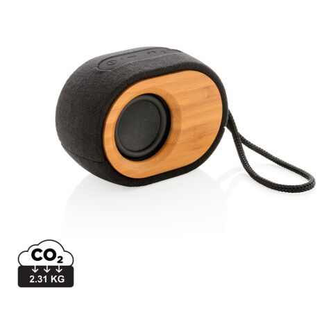 Bamboo X Lautsprecher schwarz-braun | ohne Werbeanbringung | Nicht verfügbar | Nicht verfügbar