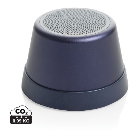 Nivio magnetischer 5W-Speaker aus RCS recyceltem Aluminium blau | ohne Werbeanbringung | Nicht verfügbar | Nicht verfügbar