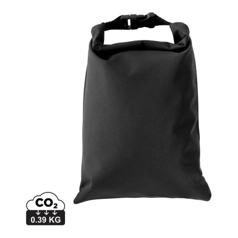 Snackstrap faltbarer Lunchbag aus AWARE™ rPET 30 x 20cm schwarz | ohne Werbeanbringung | Nicht verfügbar | Nicht verfügbar