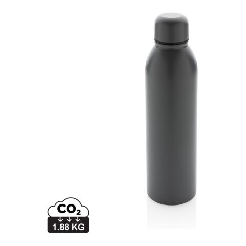 RCS recycelte Stainless Steel Vakuumflasche anthrazit | ohne Werbeanbringung | Nicht verfügbar | Nicht verfügbar