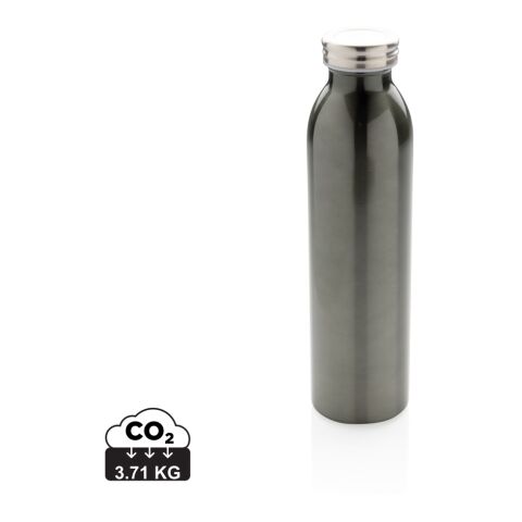 Auslaufgeschützte Kupfer-Vakuum-Flasche grau | ohne Werbeanbringung | Nicht verfügbar | Nicht verfügbar | Nicht verfügbar