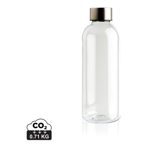 Auslaufsichere Trinkflasche mit Metalldeckel