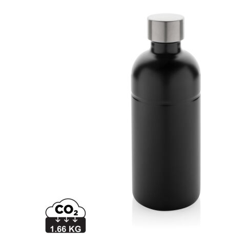 Soda Trinkflasche aus RCS-zertifiziertem Stainless-Steel schwarz | ohne Werbeanbringung | Nicht verfügbar | Nicht verfügbar