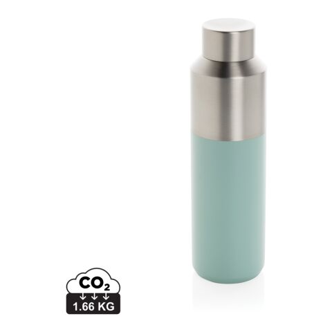 Fluid Flasche aus RCS-zertifiziert recyceltem Stahl, 600ml grün | ohne Werbeanbringung | Nicht verfügbar | Nicht verfügbar