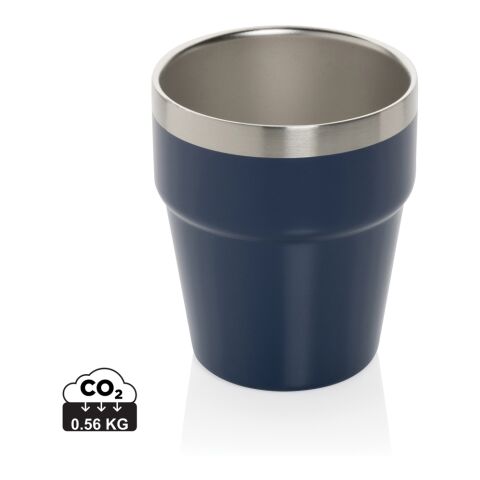 Clark Doppelwandige RCS Kaffeetasse 300ml navy blau | ohne Werbeanbringung | Nicht verfügbar | Nicht verfügbar