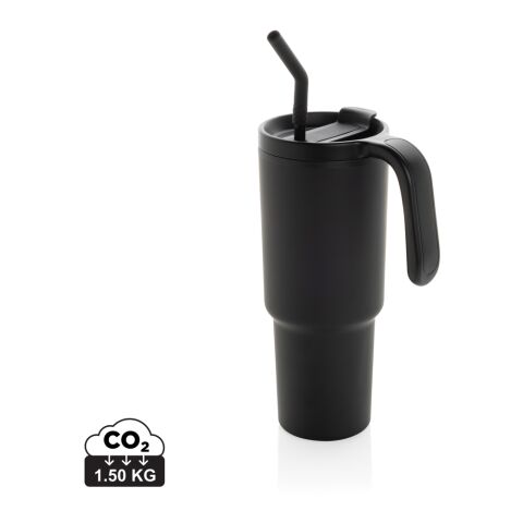 Graphic 360 Becher aus RCS-zertifiziert recyc. Stahl, 900ml schwarz | ohne Werbeanbringung | Nicht verfügbar | Nicht verfügbar