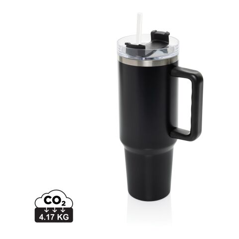 Stadley Becher aus RCS recyceltem Sainless Steel 1200ml schwarz | ohne Werbeanbringung | Nicht verfügbar | Nicht verfügbar