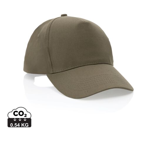 Impact 5 Panel Kappe aus 190gr rCotton mit AWARE™ Tracer grün | ohne Werbeanbringung | Nicht verfügbar | Nicht verfügbar | Nicht verfügbar