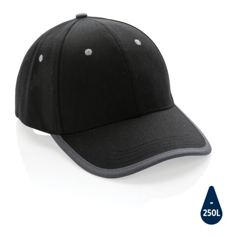 Impact AWARE™ 280gr Brushed rCotton 6 Panel Kontrast-Cap