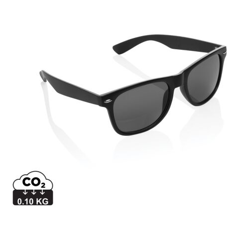 Sonnenbrille aus GRS recyceltem Kunststoff schwarz | ohne Werbeanbringung | Nicht verfügbar | Nicht verfügbar
