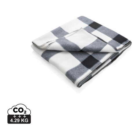 Weiche karierte Fleece-Decke