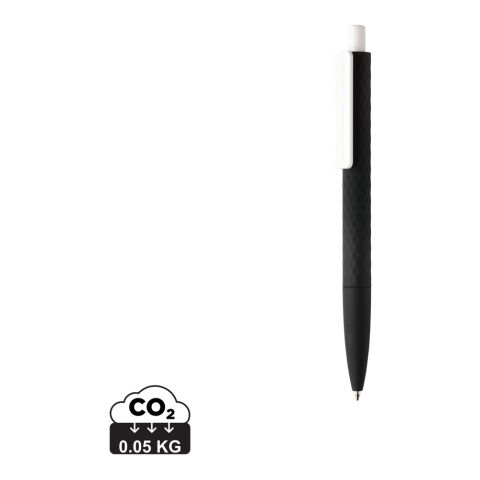 X3-Stift mit Smooth-Touch schwarz-weiß | ohne Werbeanbringung | Nicht verfügbar | Nicht verfügbar