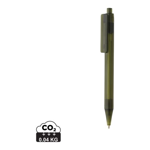 GRS rPET X8 transparenter Stift