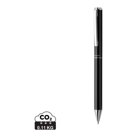 Swiss Peak Cedar Stift aus RCS recyceltem Aluminium schwarz | ohne Werbeanbringung | Nicht verfügbar | Nicht verfügbar