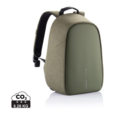 Bobby Hero Small Anti-Diebstahl-Rucksack grün-schwarz | ohne Werbeanbringung | Nicht verfügbar | Nicht verfügbar