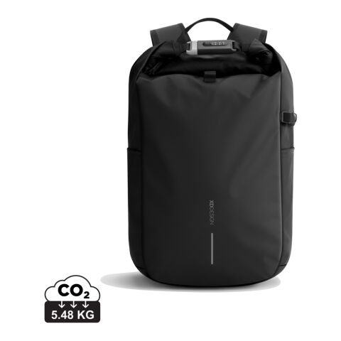 Urban wasserabweisender Anti-Diebstahl Rucksack schwarz-grau | ohne Werbeanbringung | Nicht verfügbar | Nicht verfügbar