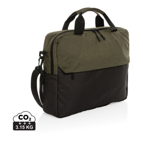 "Kazu AWARE™ 15,6"" RPET Laptop-Tasche" grün