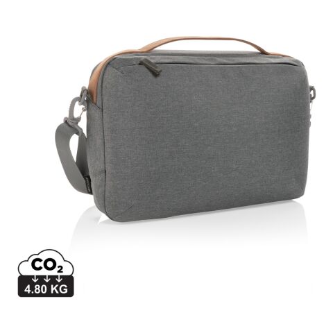 Impact AWARE™ 300D Two-Tone Deluxe 15.6" Laptop-Tasche grau | ohne Werbeanbringung | Nicht verfügbar | Nicht verfügbar
