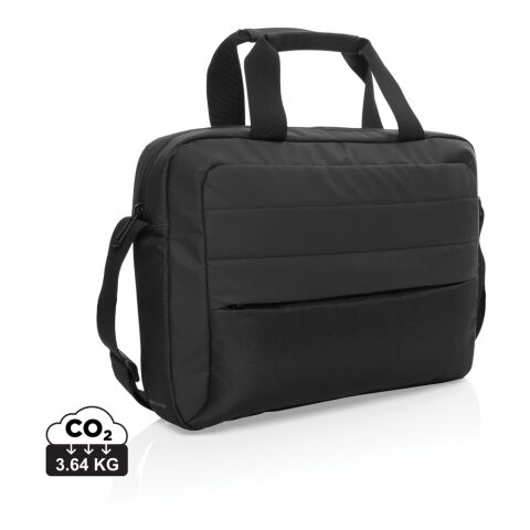 "Armond AWARE™ RPET 15.6"" Laptop-Tasche" schwarz | ohne Werbeanbringung | Nicht verfügbar | Nicht verfügbar