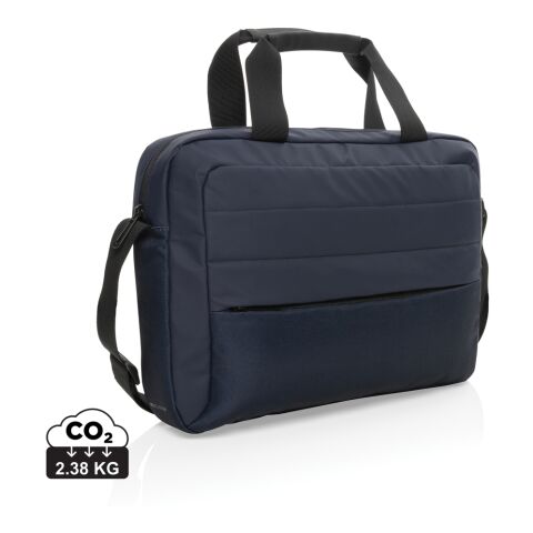 "Armond AWARE™ RPET 15.6"" Laptop-Tasche" navy blau | ohne Werbeanbringung | Nicht verfügbar | Nicht verfügbar