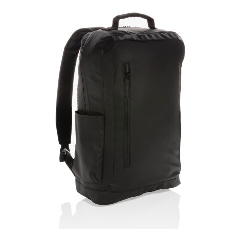 Fashion schwarzer 15.6&quot; Laptop-Rucksack PVC-frei schwarz | ohne Werbeanbringung | Nicht verfügbar | Nicht verfügbar