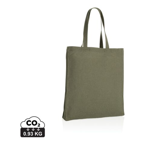 Impact AWARE™ recycelte Baumwolltasche 145gr mit Boden grün | ohne Werbeanbringung | Nicht verfügbar | Nicht verfügbar | Nicht verfügbar