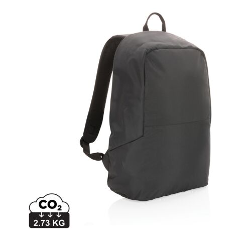 Impact AWARE™ RPET Standard Anti-Diebstahl Rucksack schwarz | ohne Werbeanbringung | Nicht verfügbar | Nicht verfügbar