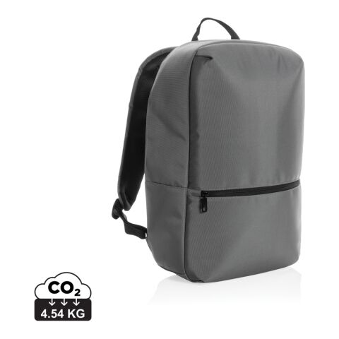 Impact AWARE™ 1200D 15,6-Zoll-Laptop-Rucksack grau-blau | ohne Werbeanbringung | Nicht verfügbar | Nicht verfügbar | Nicht verfügbar