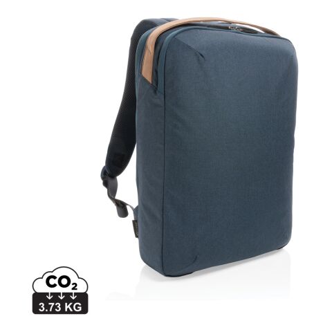 Impact AWARE™ 300D Two-Tone Deluxe 15.6&quot; Laptop-Rucksack marineblau | ohne Werbeanbringung | Nicht verfügbar | Nicht verfügbar
