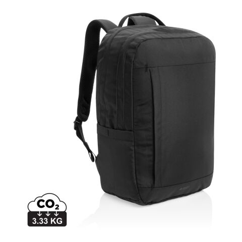 Swiss Peak Aware™ Edin 100% RPET 15,6&quot; Laptop Rucksack schwarz | ohne Werbeanbringung | Nicht verfügbar | Nicht verfügbar