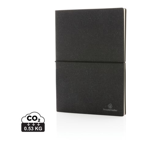 A5 Notizbuch aus recyceltem Leder