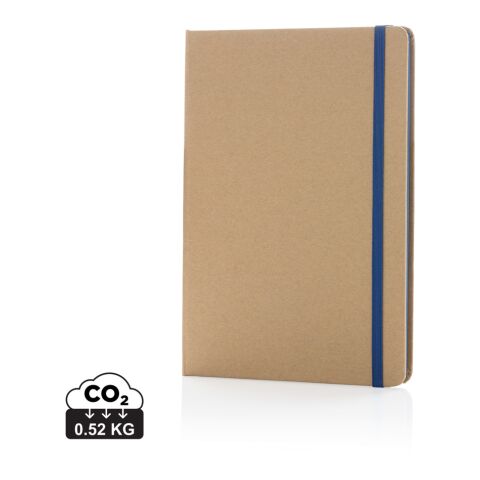 Nachhaltiges A5 Notizbuch blau | ohne Werbeanbringung | Nicht verfügbar | Nicht verfügbar