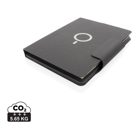 Artic magnetisches 10W Wireless Charging A4 Portfolio schwarz | ohne Werbeanbringung | Nicht verfügbar | Nicht verfügbar