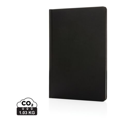 A5 Impact Steinpaper Hardcover Notizbuch schwarz | ohne Werbeanbringung | Nicht verfügbar | Nicht verfügbar