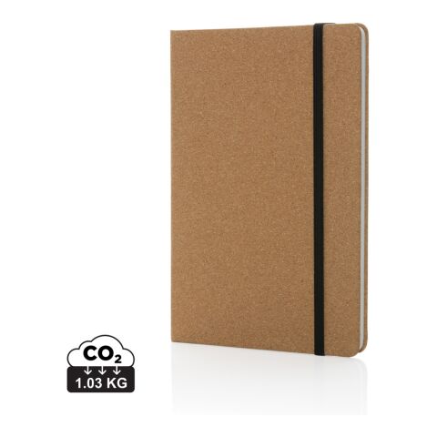Stoneleaf A5 Notizbuch aus Kork und Steinpapier braun | ohne Werbeanbringung | Nicht verfügbar | Nicht verfügbar