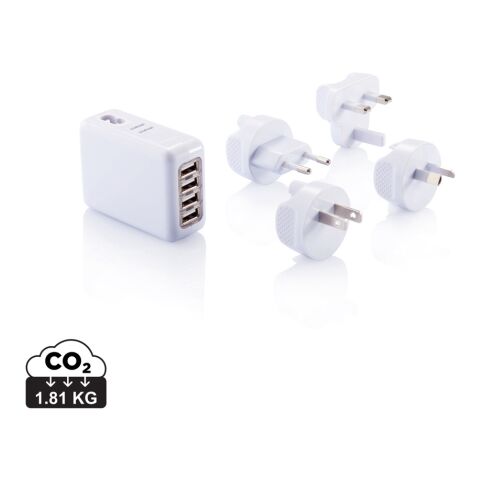 Reiseadapter mit 4fachem USB Anschluss