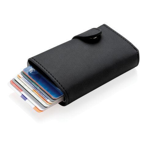 Aluminium RFID Kartenhalter mit PU-Börse
