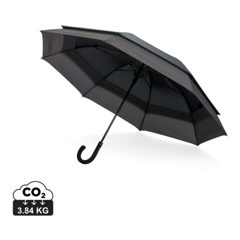 Swiss Peak AWARE™ 23&quot; bis 27&quot; erweiterbarer Regenschirm schwarz | ohne Werbeanbringung | Nicht verfügbar | Nicht verfügbar