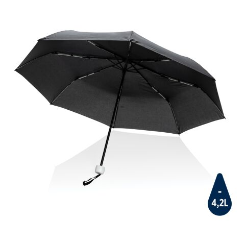 20.5&quot; Impact AWARE™ RPET 190T Pongee Mini-Schirm weiß | ohne Werbeanbringung | Nicht verfügbar | Nicht verfügbar