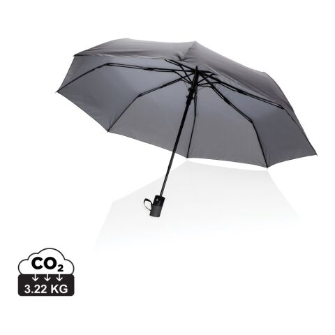 21&quot; Impact AWARE™ RPET 190T Mini-Schirm automatic open grau | ohne Werbeanbringung | Nicht verfügbar | Nicht verfügbar