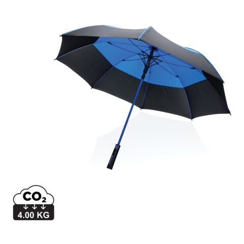 27&quot; Impact AWARE™ RPET 190T Auto-Open Stormproof-Schirm blau | ohne Werbeanbringung | Nicht verfügbar | Nicht verfügbar