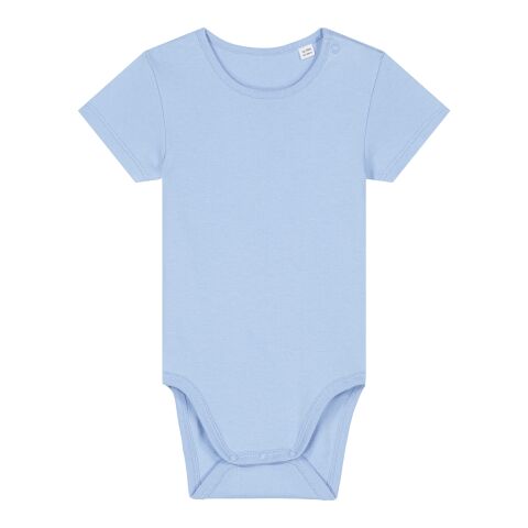 POD Stanley&amp;Stella Baby Body blau | 0-3 m/56-62cm | DTF Vorderseite