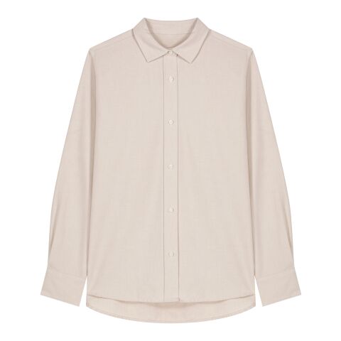 Stanley&amp;Stella - Stella Oxford Shirt beige | XXL | ohne Werbeanbringung