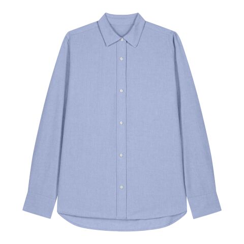 POD Stanley&amp;Stella - Stella Oxford Shirt blau | 3XL | DTF Linke Brust