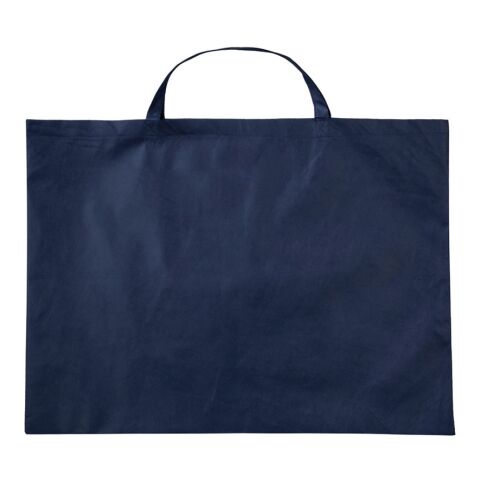PP-Tasche 70x50cm kurze Henkel marineblau | ohne Werbeanbringung | ohne Werbeanbringung