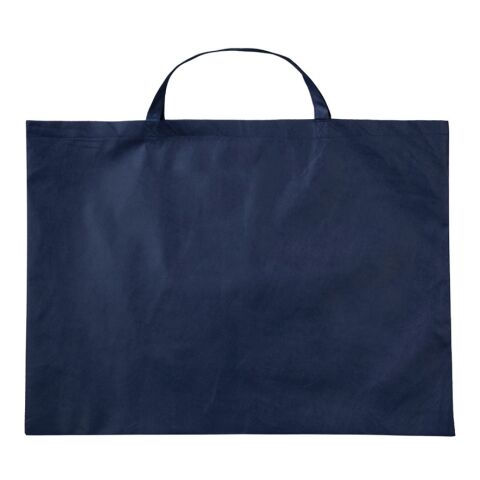 PP-Tasche 70x50cm kurze Henkel marineblau | 1-farbiger Druck | ohne Werbeanbringung