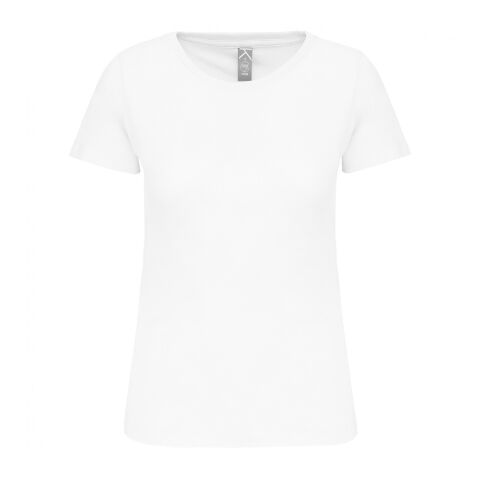 GOTS Bio Shirt Damen weiß | L