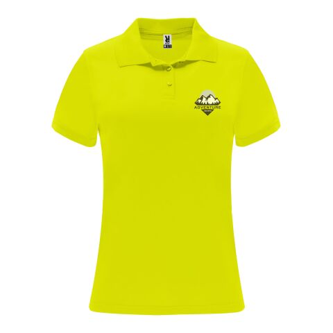 Monzha Sport Poloshirt für Damen Standard | Fluor Yellow | M | ohne Werbeanbringung | Nicht verfügbar | Nicht verfügbar | Nicht verfügbar