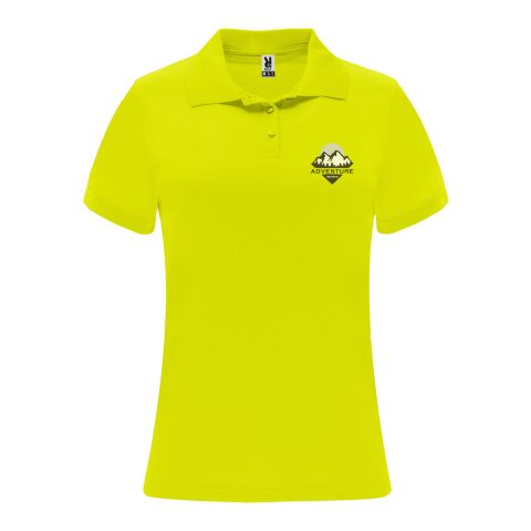 Monzha Sport Poloshirt für Damen Standard | Fluor Yellow | M | ohne Werbeanbringung | Nicht verfügbar | Nicht verfügbar | Nicht verfügbar