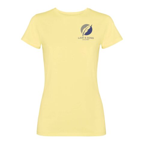 Fiyi T-Shirt für Damen Standard | gelb | S | ohne Werbeanbringung | Nicht verfügbar | Nicht verfügbar | Nicht verfügbar